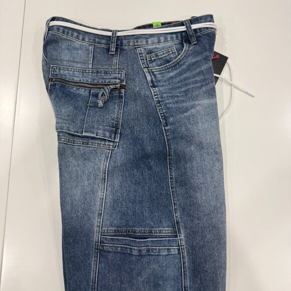 VBRT Barrel Baggy Jeans With Draw String NWT, Size 9 - Picture 11 of 17